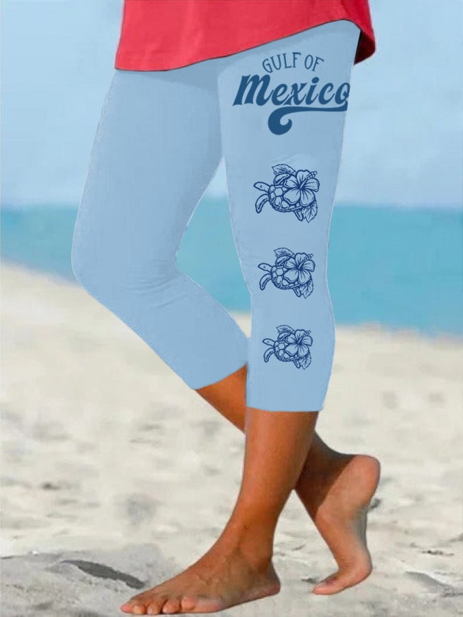 Women's Gulf of Mexico Printed Leggings