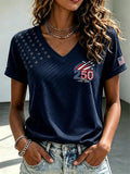 Women's USA 250th Anniversary Printed T-shirt