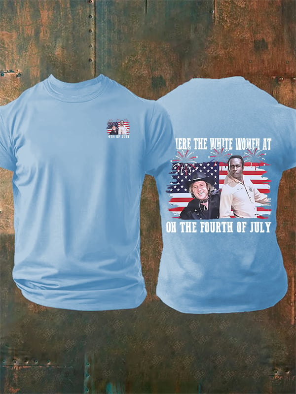 Men's ON THE FOURTH OF JULY Print T-Shirt
