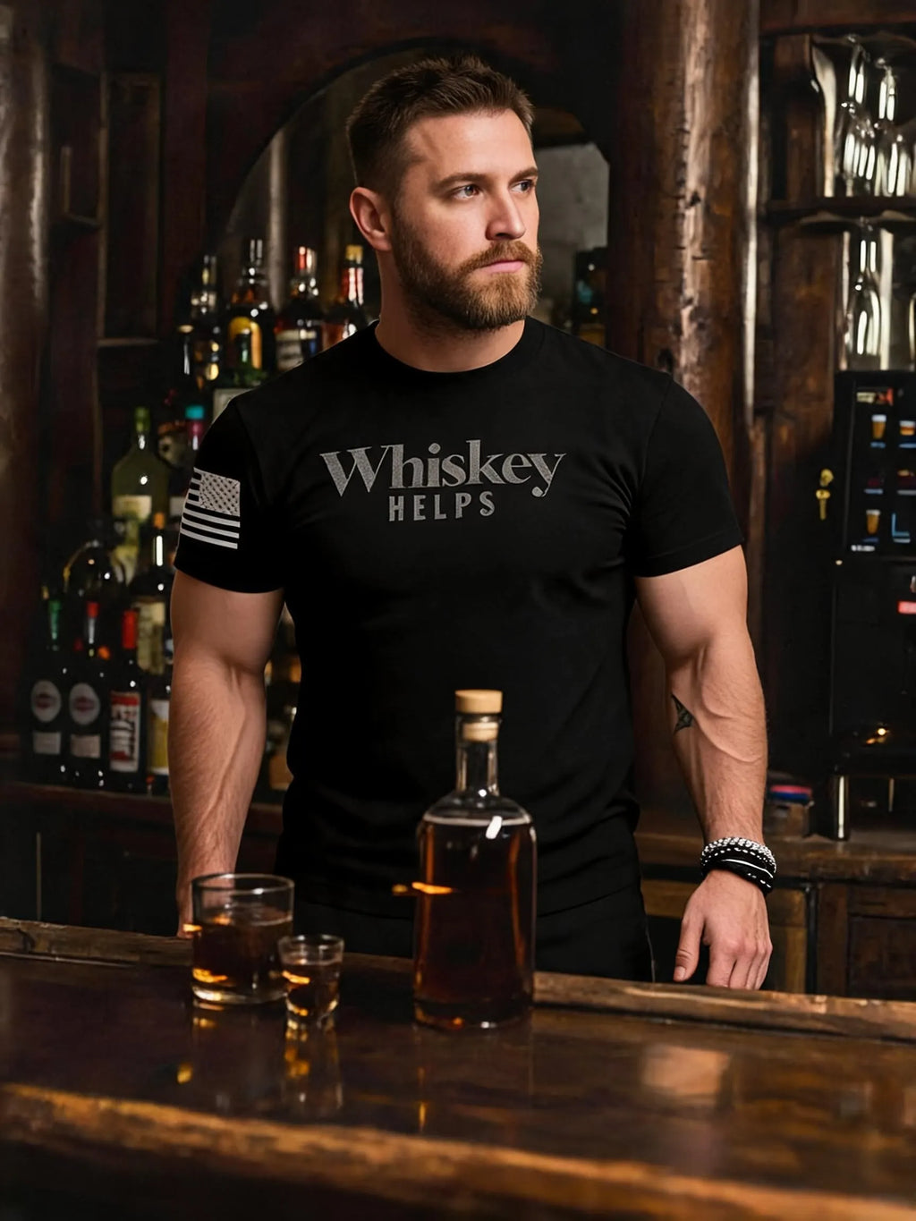 Whiskey Helps T-Shirt