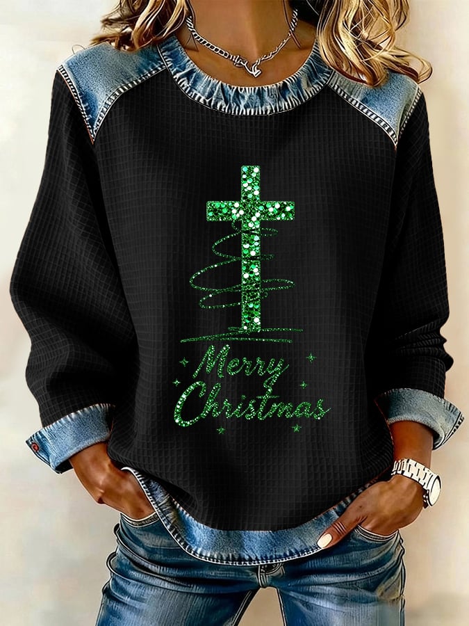 Women's Christmas Faith Casual Sweatshirt