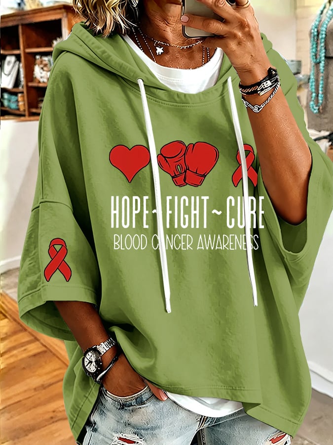 Women's Casual Printed Loose Sweatshirt