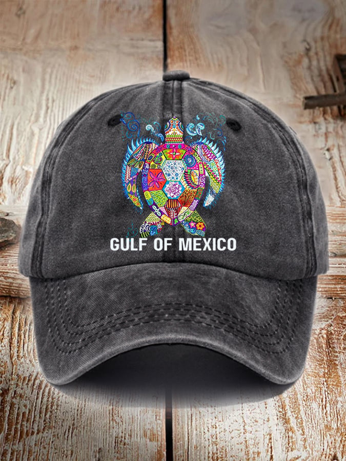 Unisex Gulf Of Mexico Print Hat