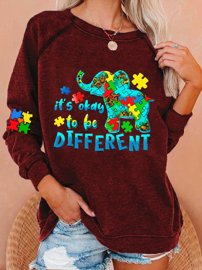 Women's It's Ok To Be Different Sweatshirt
