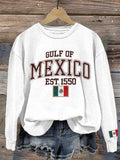 Women'S Gulf Of Mexico Print Sweatshirt