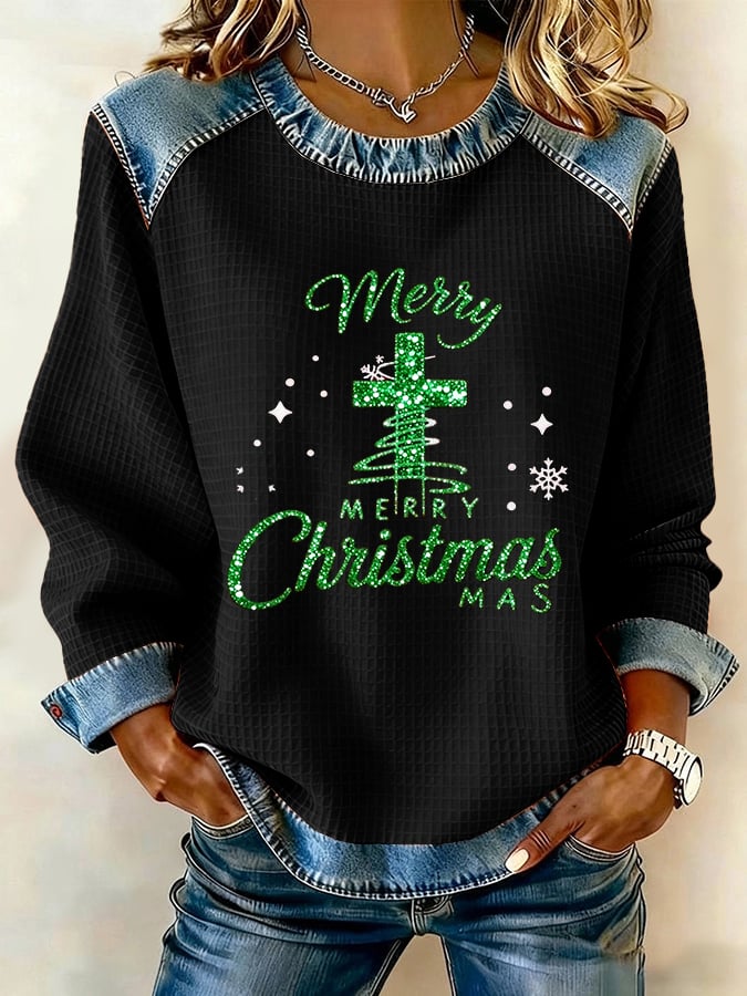 Women's Christmas Faith Casual Sweatshirt
