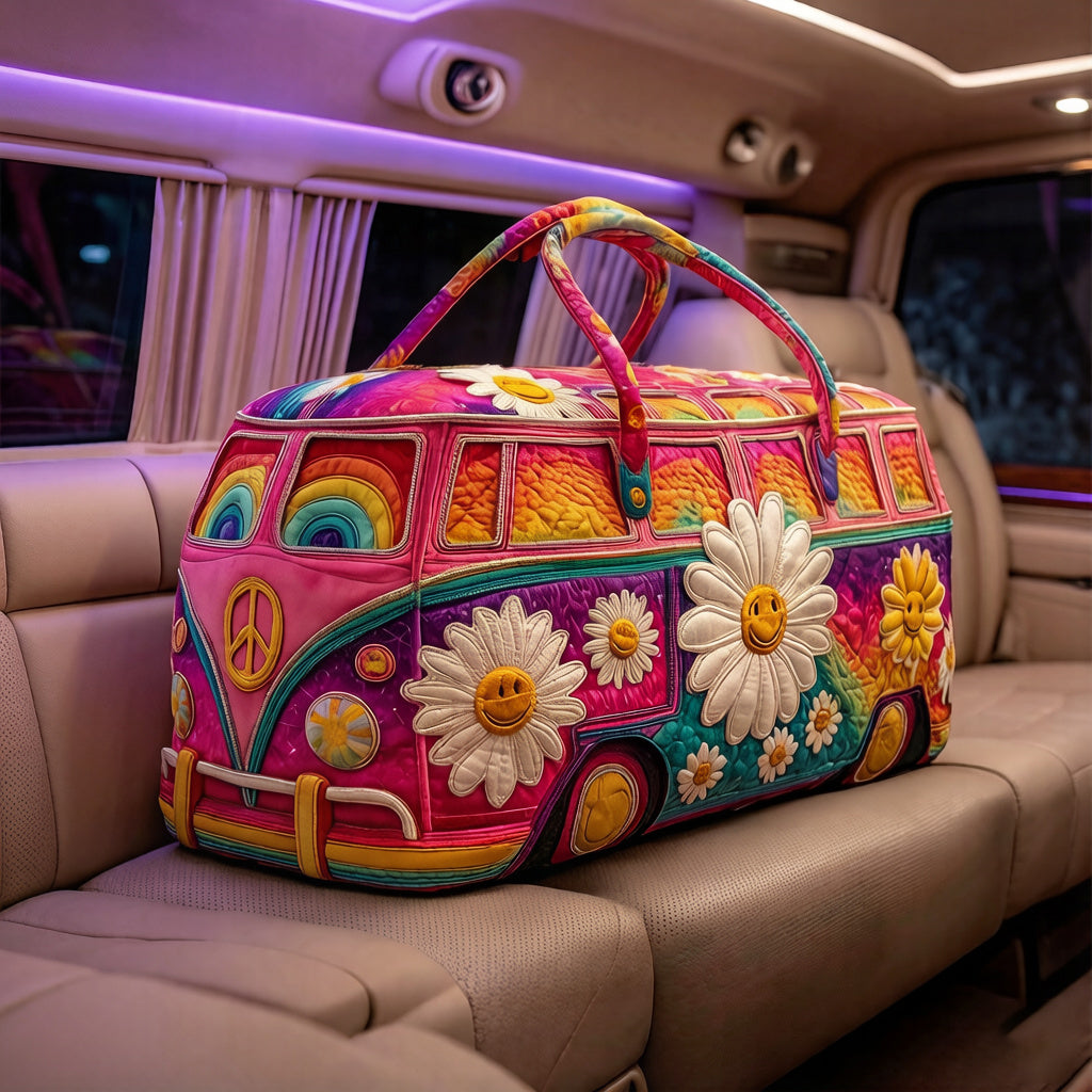 Hippie Box Quilted Travel Bag