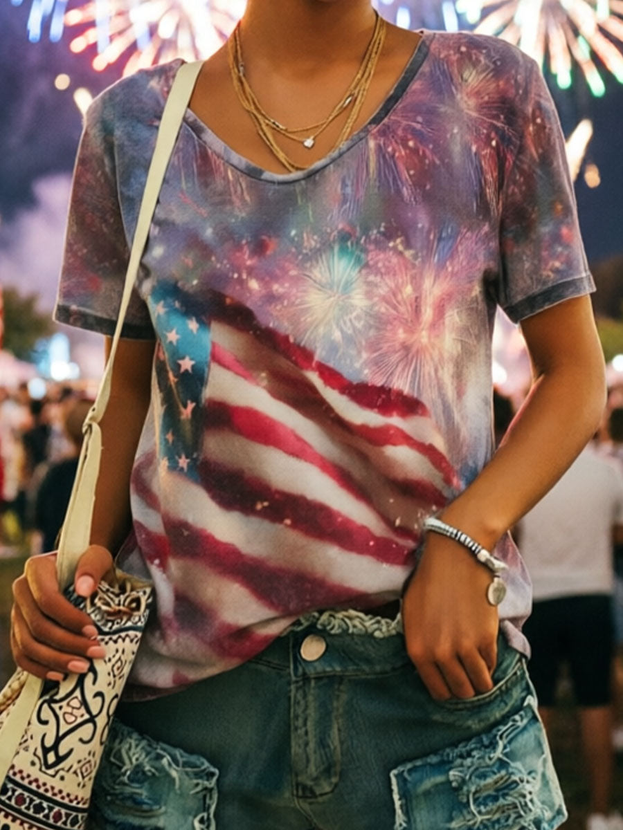 Women's 250th Anniversary American Print T-Shirt