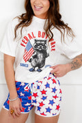 Plus/Reg Short Sleeve "Feral But Free" Graphic Tee