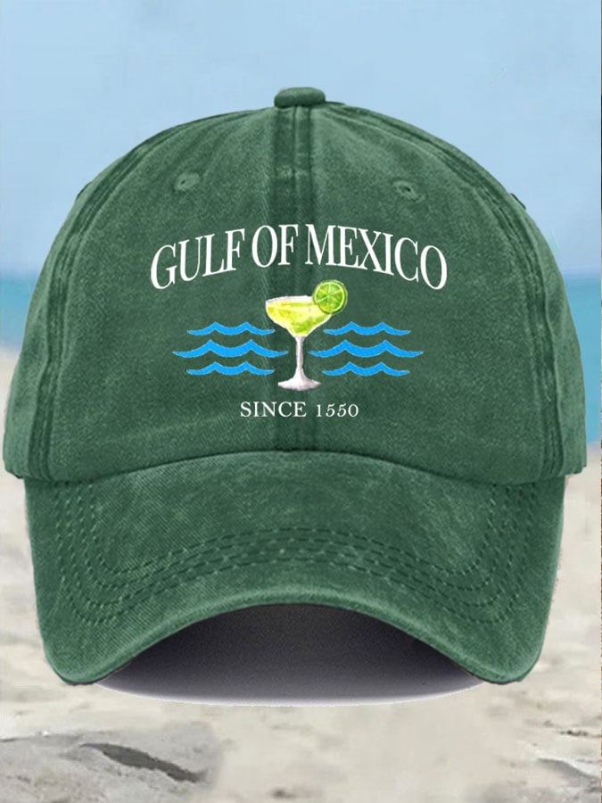 Unisex Gulf Of Mexico Print Hat