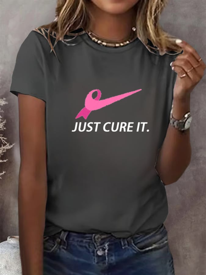 Women's JUST CURE IT Print T-Shirt
