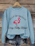 Women's Gulf Of Mexico Printed Sweatshirt
