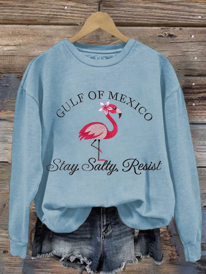 Women's Gulf Of Mexico Printed Sweatshirt