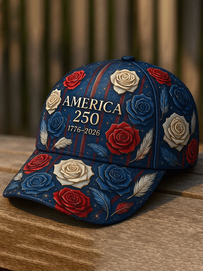 Unisex 250th Anniversary of the United States Print Hat