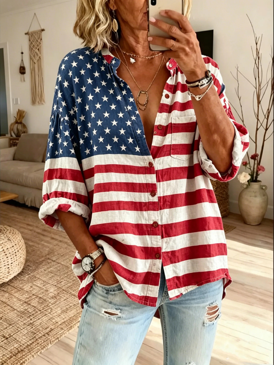 Women's 250th Anniversary Casual Shirt