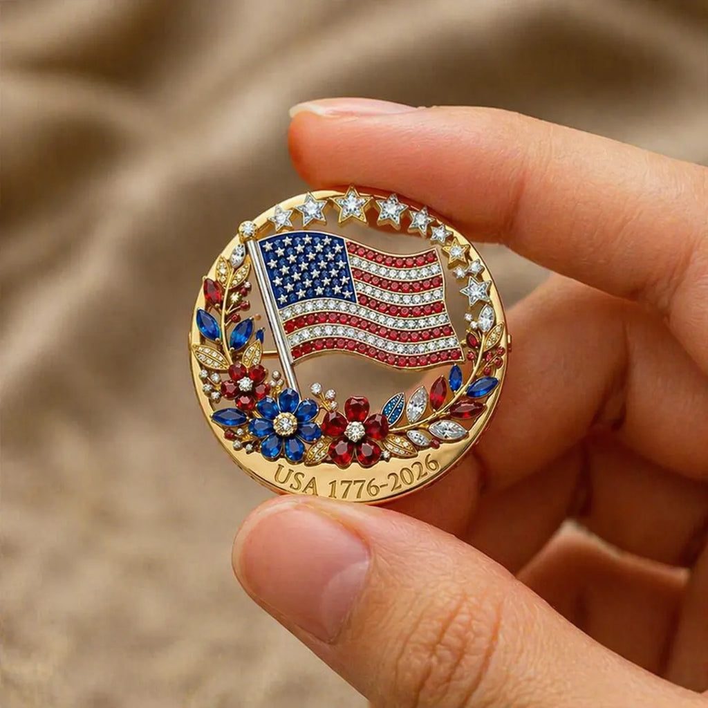 Commemorative Liberty Bow Pin
