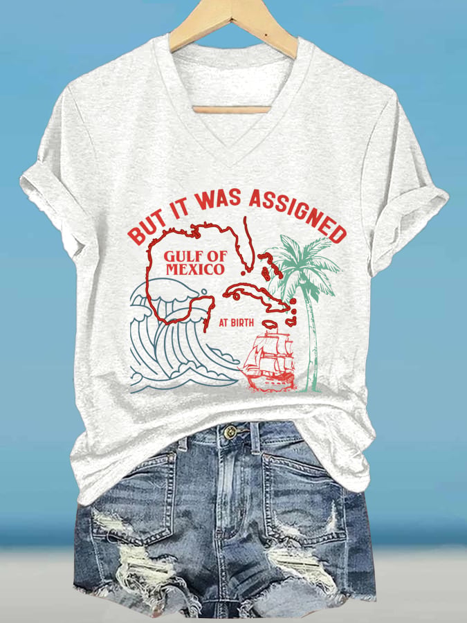 Women's Gulf Of Mexico Printed T-Shirt