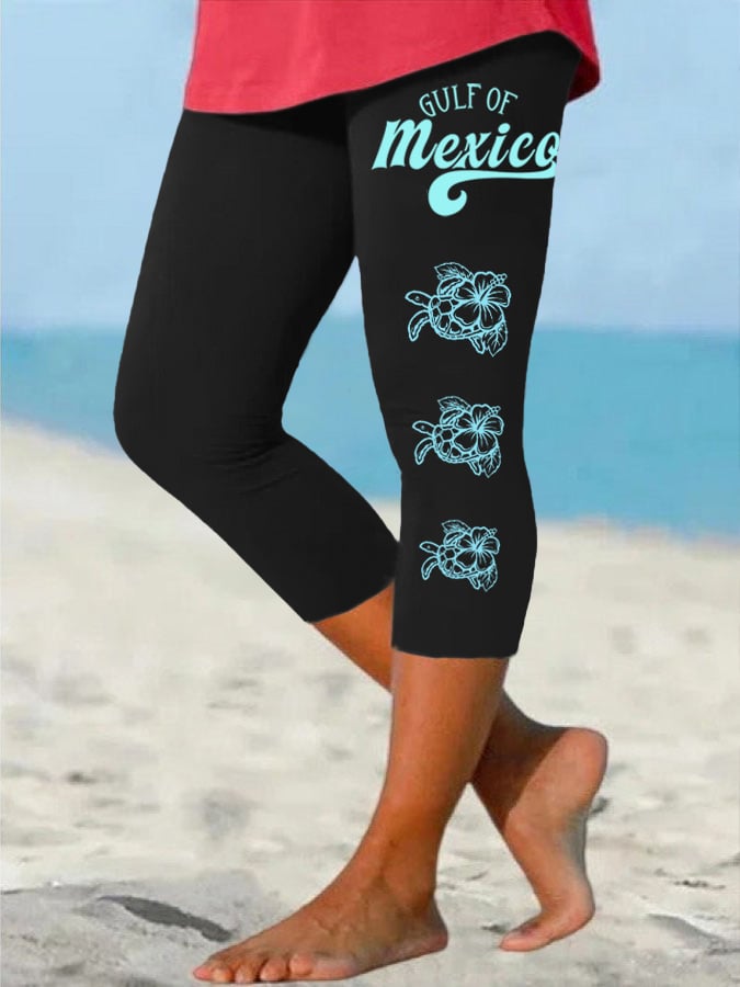 Women's Gulf of Mexico Printed Leggings