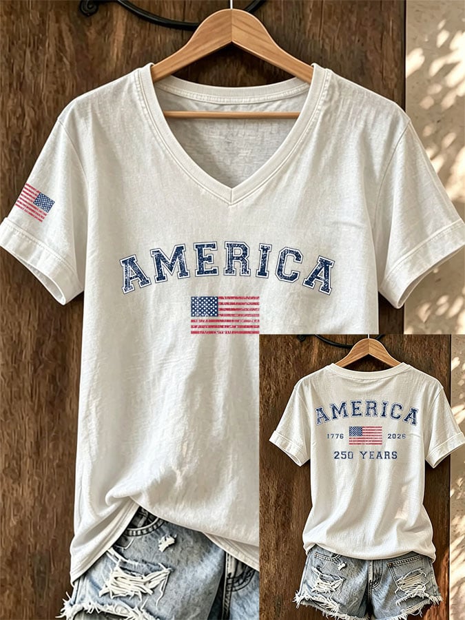 Women's Casual Print Short-Sleeve T-Shirt