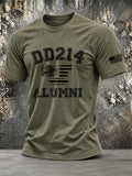 Men's Retro Print Short-Sleeve T-Shirt