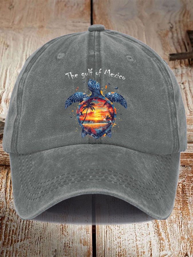 Unisex Gulf Of Mexico Print Hat