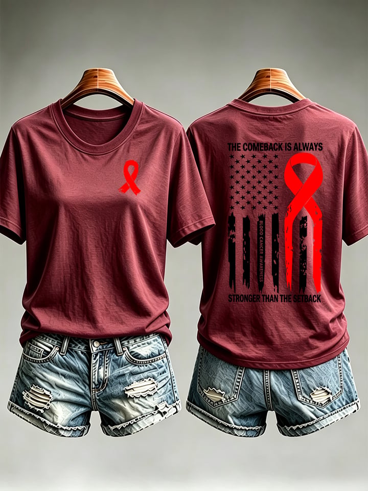 Women's THE COMEBACK IS ALWAYS Print T-Shirt