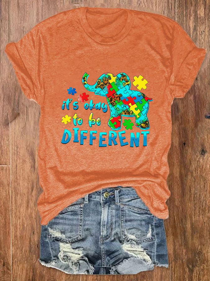 Women's It's Ok To Be Different Short Sleeve T-Shirt