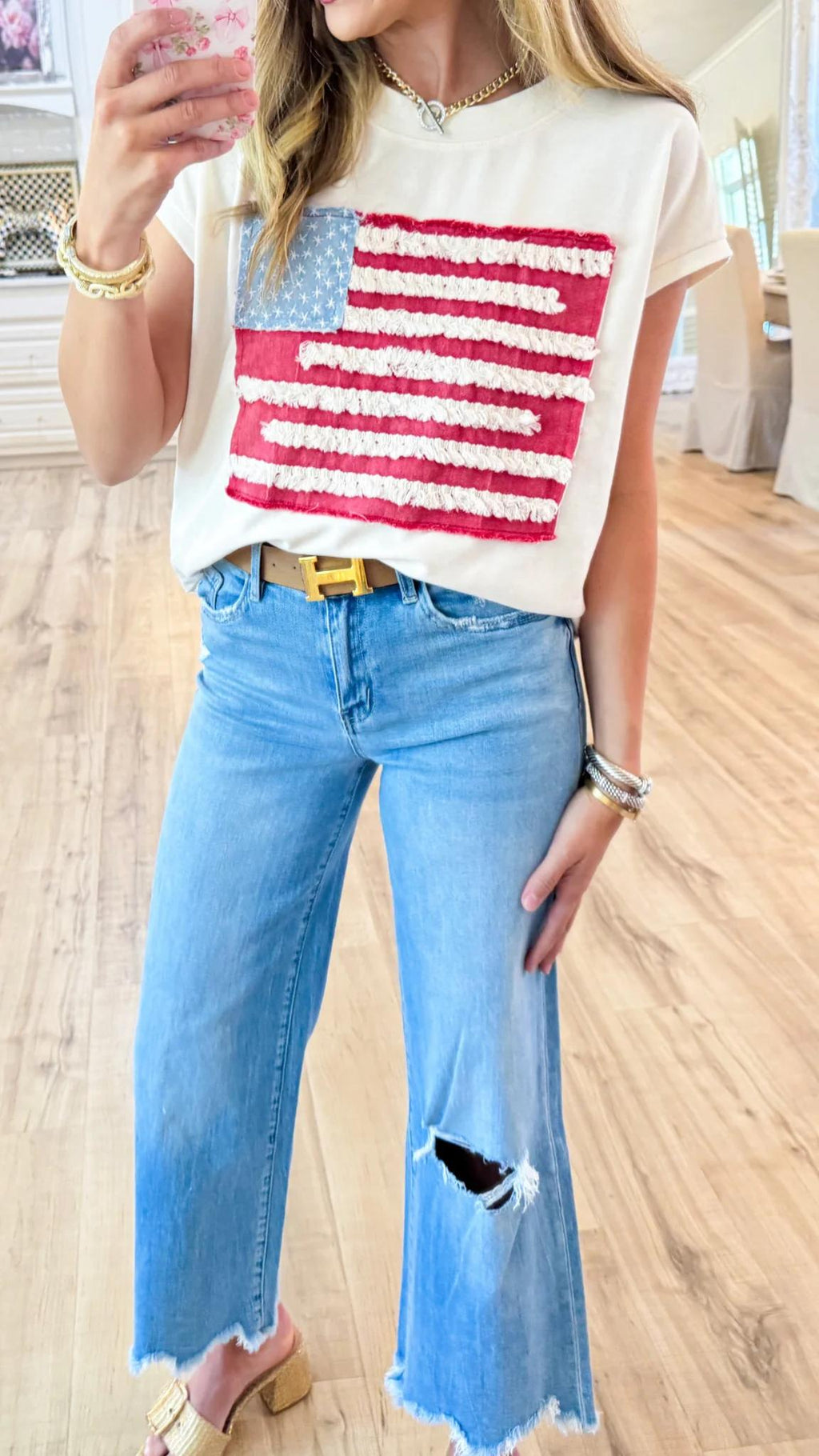 Firework Fringe Tee