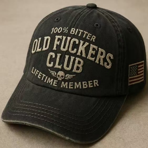 🔥Last Day 49% OFF -🦅 Vintage Distressed "Old Club" Lifetime Member Cap