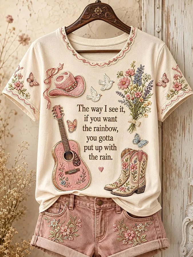 Country Singer Commemorative Printed T-Shirt