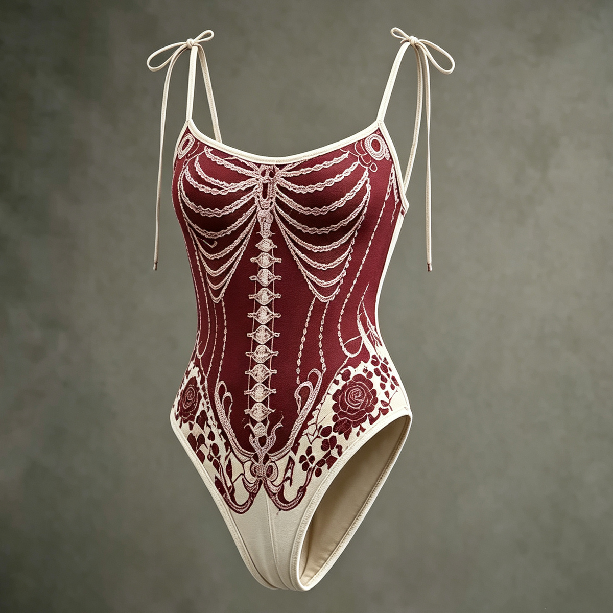 Women's Halloween Bloodstained Bone Floral Spider Web Hoodie Three-piece Set
