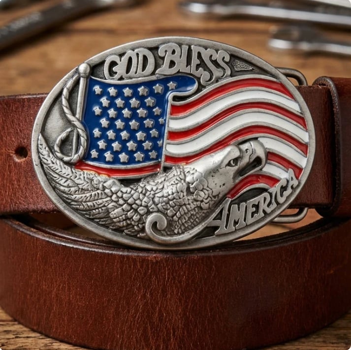 🔥Hot Sale Picks 🔥 (Buy 2 save 40%) Bucks Patriot Buckles