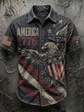 Men'S Short-Sleeve Shirt For The 250th Anniversary Of The United States