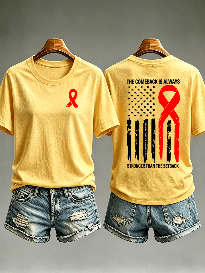 Women's THE COMEBACK IS ALWAYS Print T-Shirt
