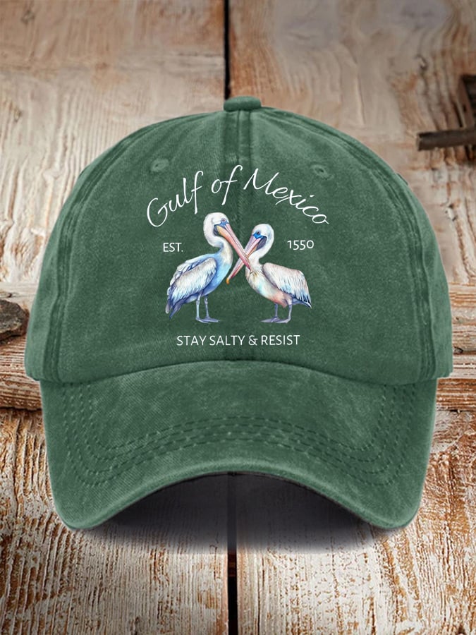 Gulf Of Mexico Print Baseball Cap