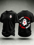 Men's BLOOD CANCER Print T-Shirt