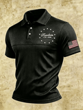 Men's USA 1776-2026 Printed Polo Shirt