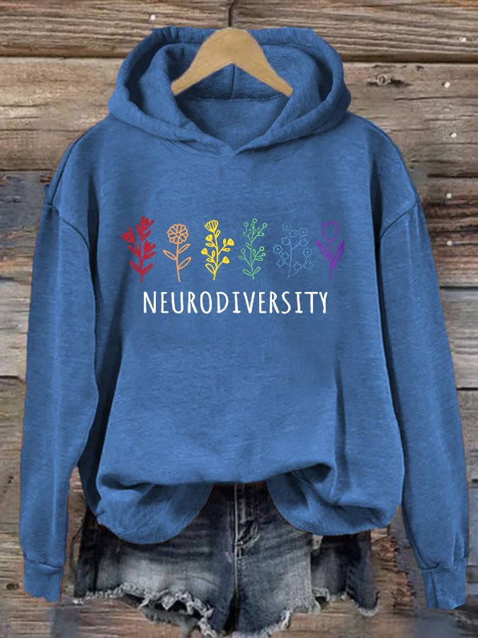 Women's Autism Awareness Neurodiversity  Hoodie