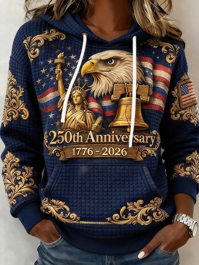 Women's American 250th Anniversary Art Print Top