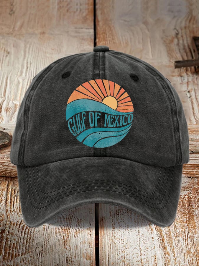 Unisex Gulf Of Mexico Print Hat