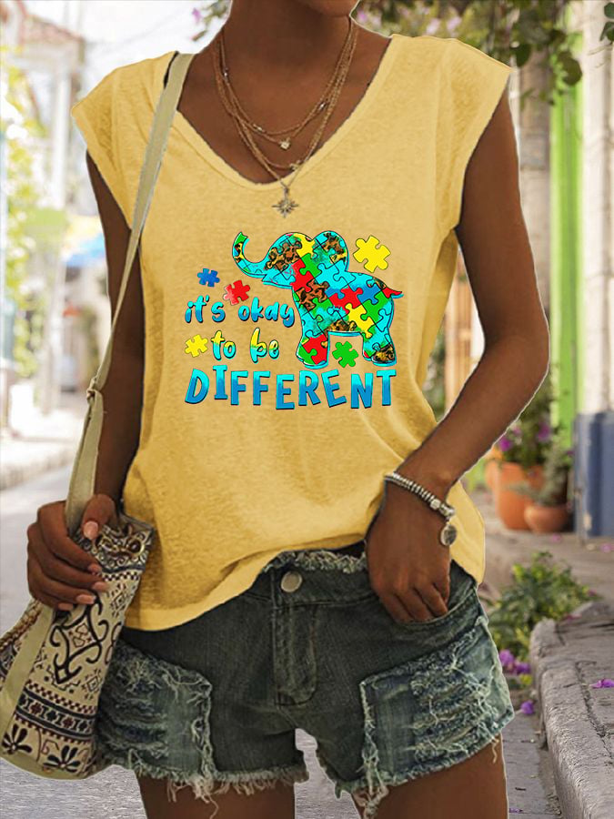 Women's  It's Ok To Be Different T-Shirt