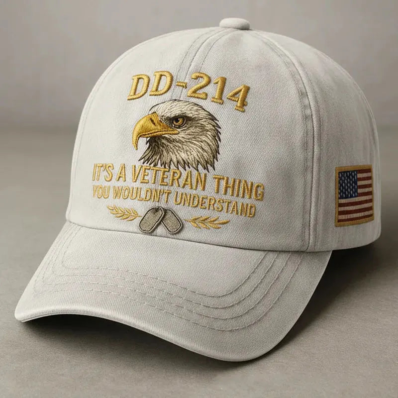 Embroidered DD214 US 250th Anniversary Cap