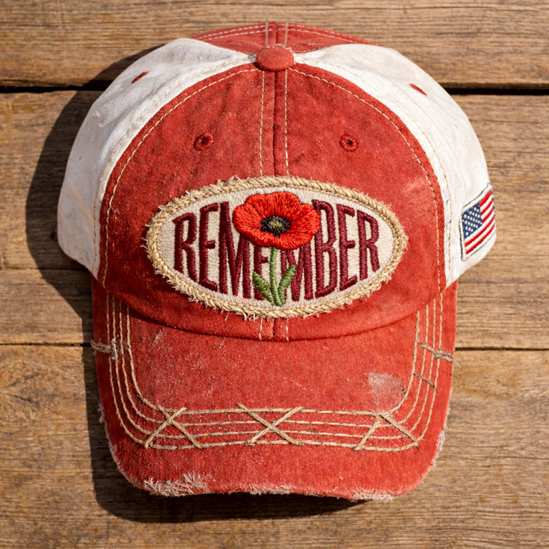 Memorial Day Print Hat