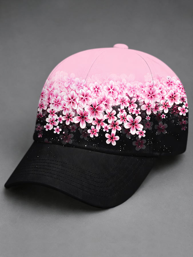 Unisex Breast Cancer Printed Hat