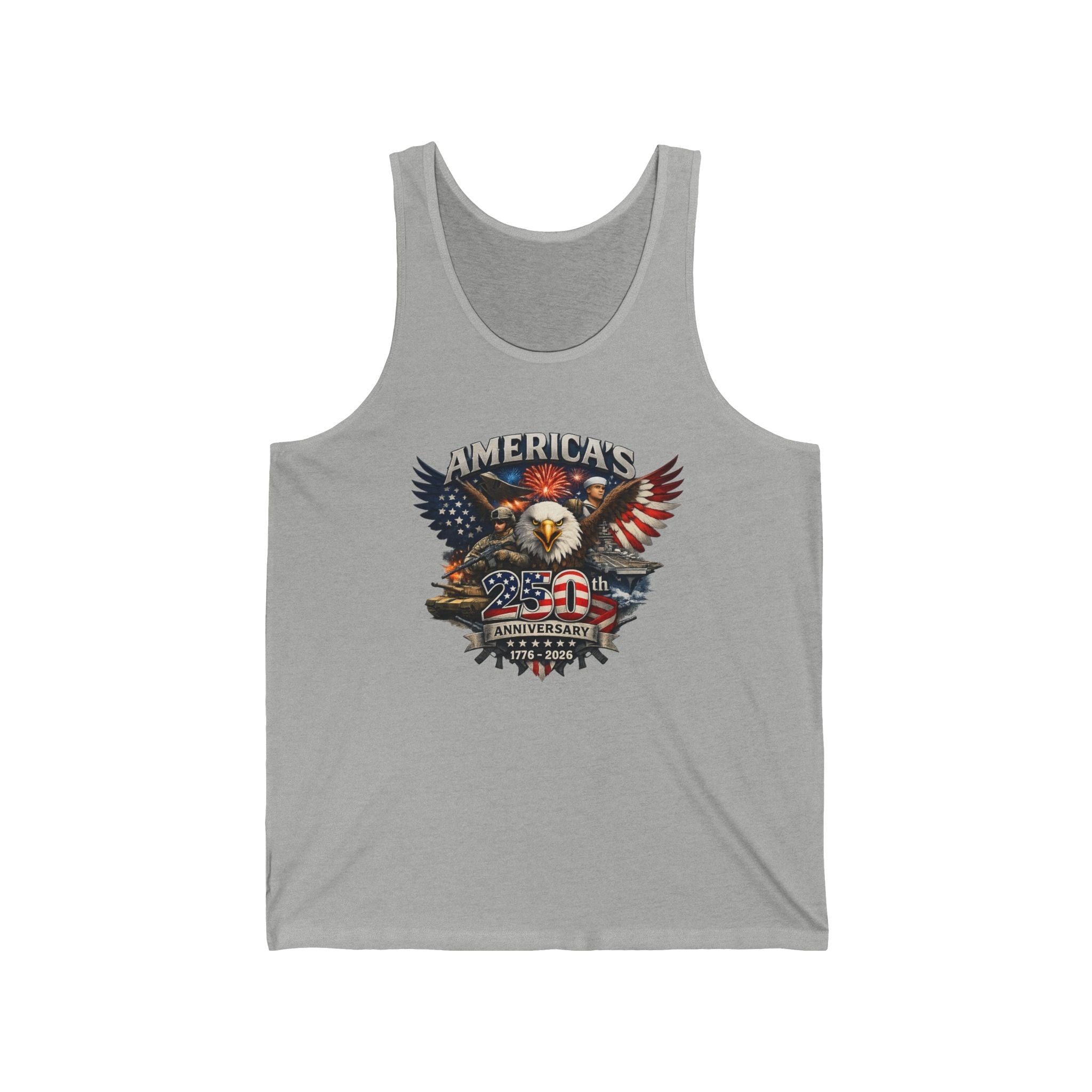 Defenders of Liberty | America’s 250th Anniversary 1776–2026 Tank Top