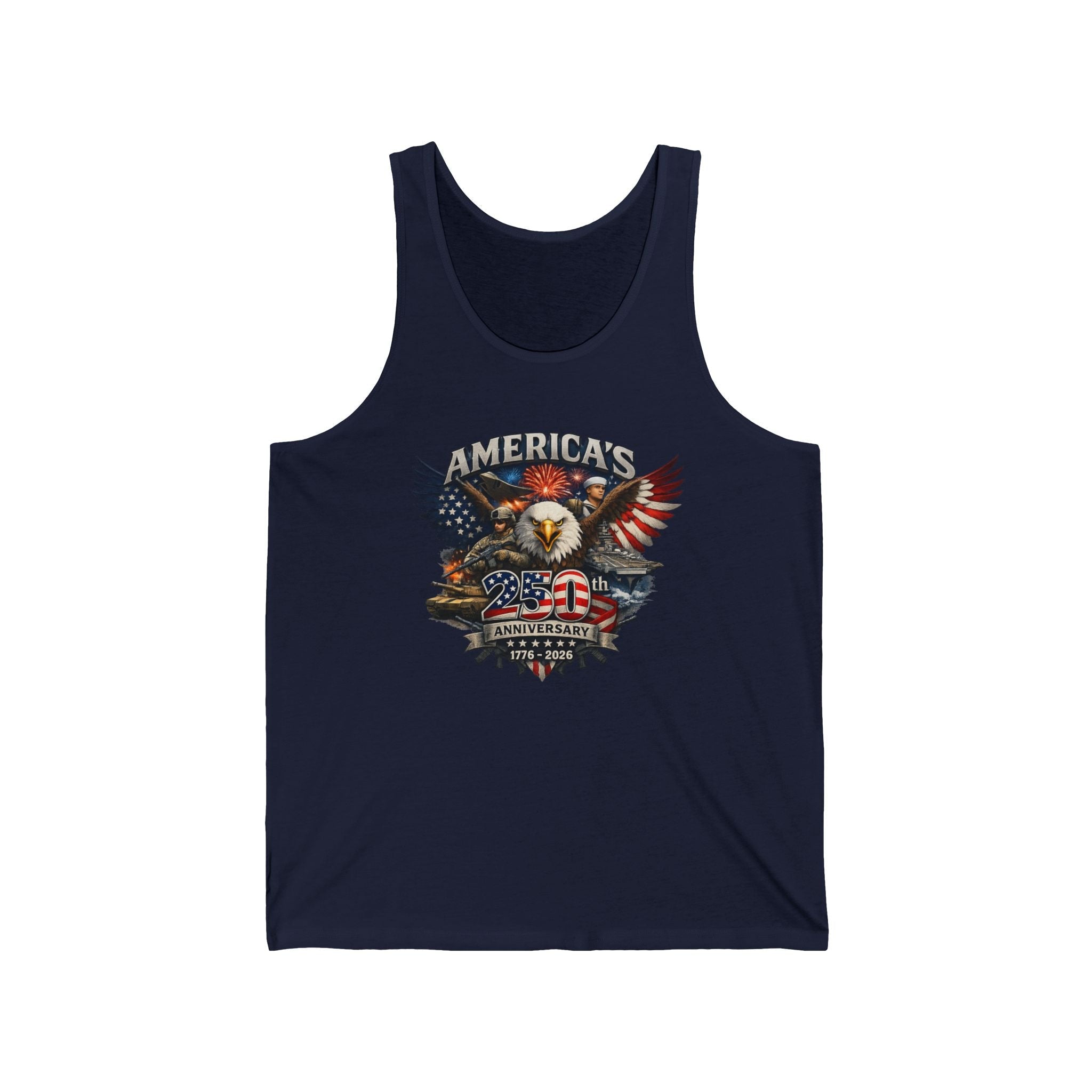Defenders of Liberty | America’s 250th Anniversary 1776–2026 Tank Top