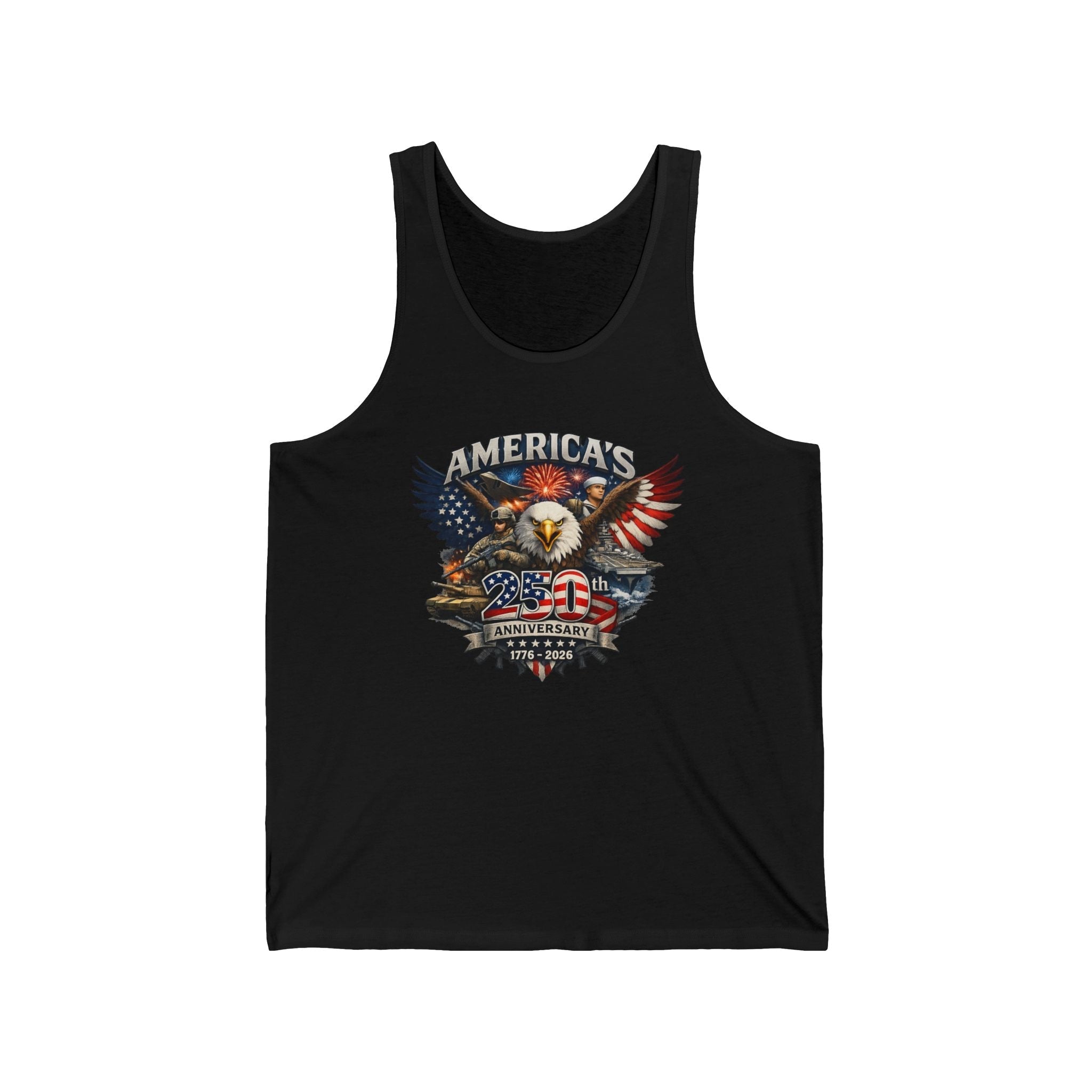 Defenders of Liberty | America’s 250th Anniversary 1776–2026 Tank Top