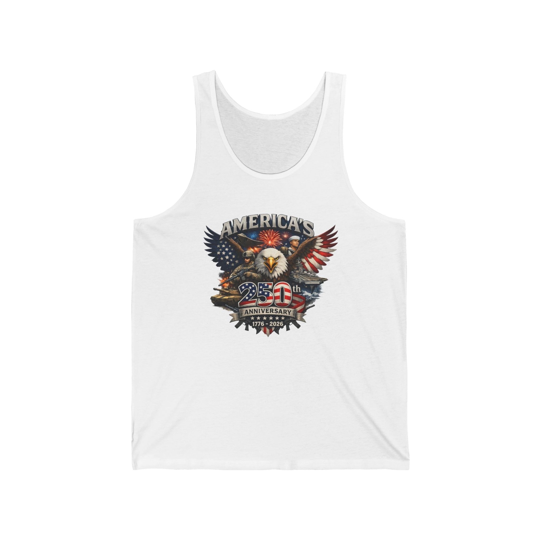 Defenders of Liberty | America’s 250th Anniversary 1776–2026 Tank Top