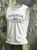 Men'S Casual Printed Vest