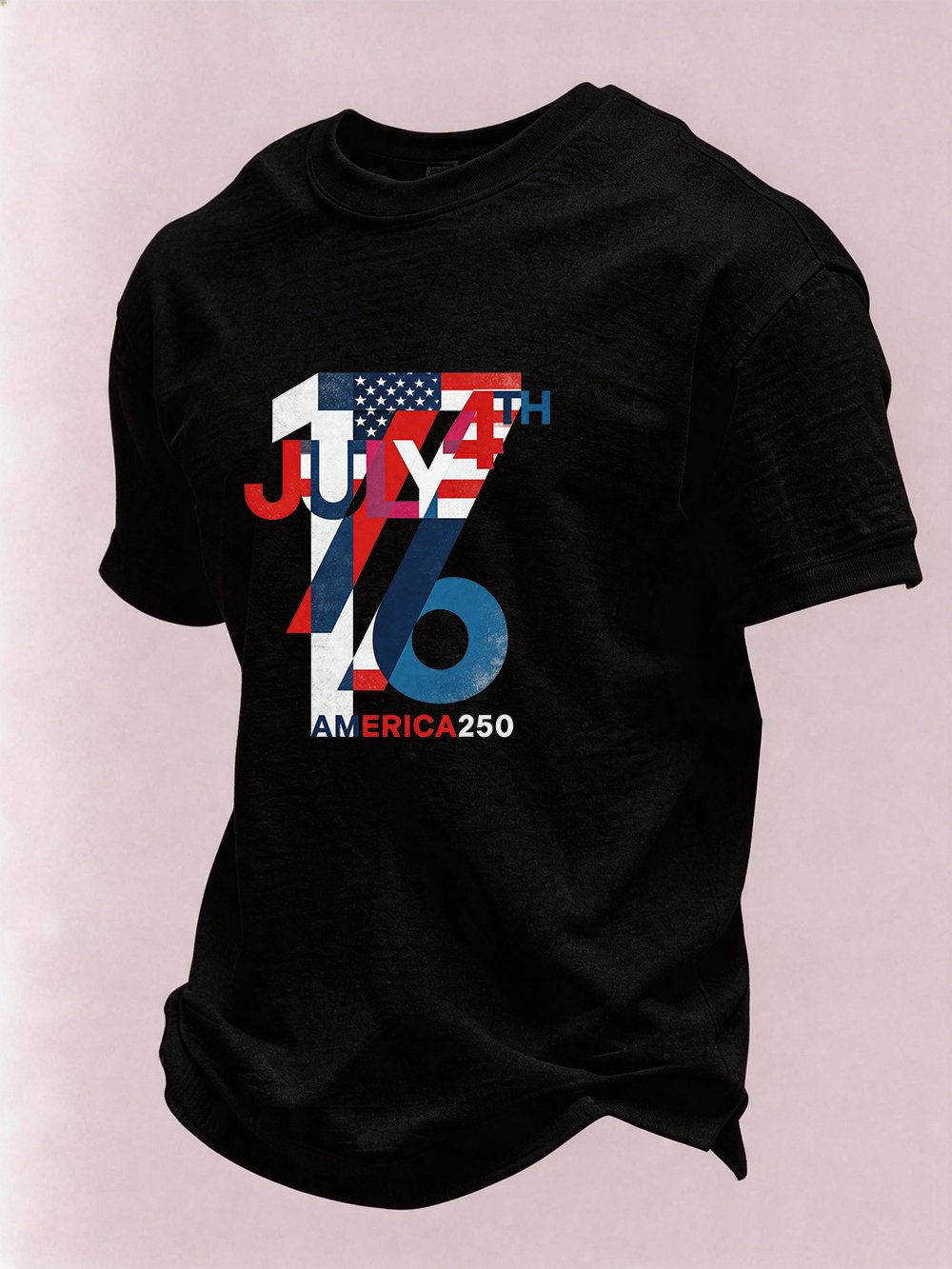 Men's U.S. 250th Anniversary Crew Neck Short-Sleeve T-Shirt